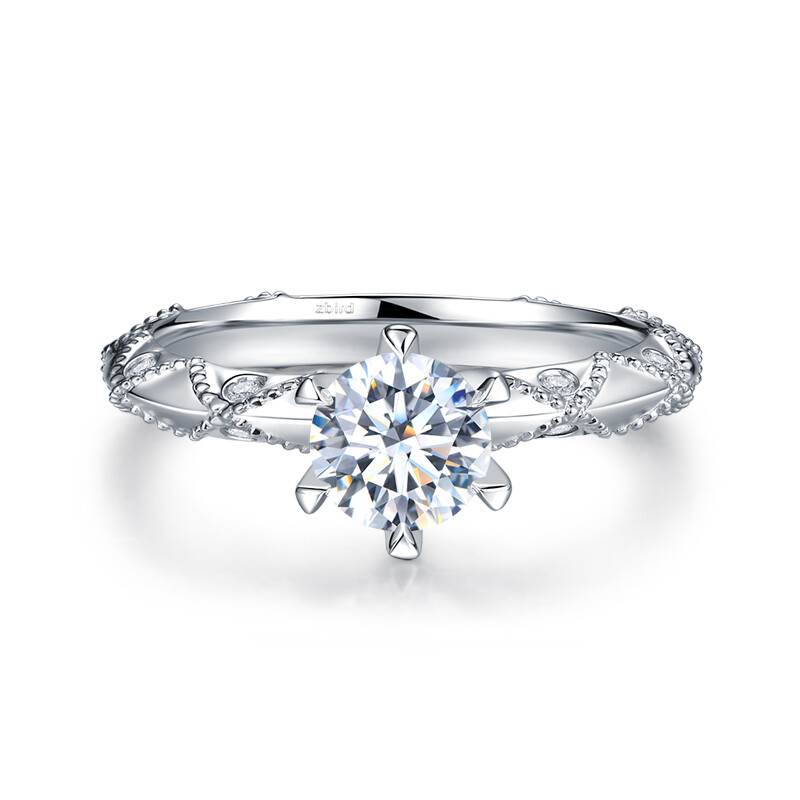鉆石小鳥Zbird 40分F色18K金鉆戒，開啟璀璨愛情之旅